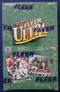1992 Fleer Ultra Football Factory Sealed Box Unopened - Picture 1 of 2
