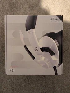 EPOS H3 Acoustic Gaming Headset SONY PS, Xbox, Nintendo, PC - White *Brand New* - Picture 1 of 4