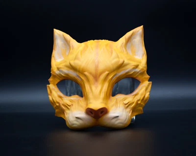 Maschera gatto con gli stivali cosplay - Puss in Boots Mask - mascara Gato - Immagine 1 di 4