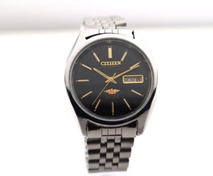 Vintage Original Citizen Automatic 8200A Day - Date Japanische Herren Armbanduhr - Bild 1 von 10