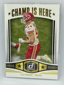 Leo Chenal Champ is Here Einsatz 2023 Panini Donruss Fußball Nr. CIH-17 - Bild 1 von 2