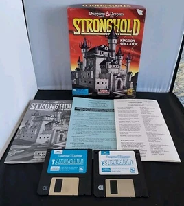 "Juego de PC D&D Stronghold Kingdom Simulator ~ IBM ~ (2) Disquetes de 3-1/2"" ~ Sin probar" - Imagen 1 de 16