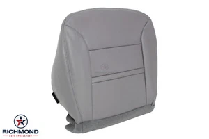 00-01 Excursion Limited 7,3 L diésel - Cubierta de asiento inferior lateral de cuero del conductor GRIS - Imagen 1 de 12