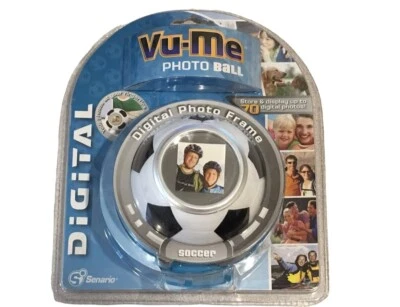 Digital Vu-Me Photo Digital Frame Soccer Display 1.5" LCD 70 Photos 23259 - Image 1 of 2