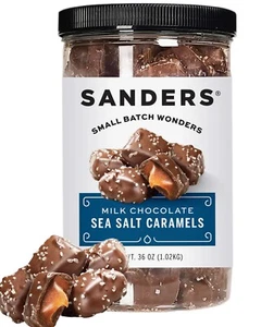 ¡Regalo de chocolate! Caramelos de sal marina Sanders chocolate caramelo salado - Imagen 1 de 6