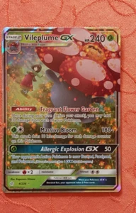 Pokemon Karte Vileplume GX 4/236 Cosmic Eclipse NM HP 240 - Bild 1 von 2