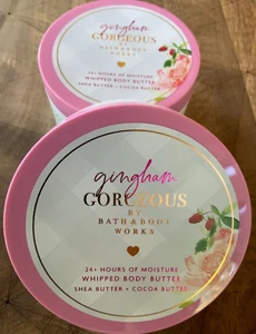 2 (DOS) GINGHAM MAGNÍFICO Cuerpo Batido MANTEQUILLA Cacao y Karité Baño y Cuerpo Funciona - Imagen 1 de 2