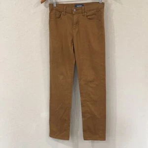 Old Navy Boys Sz 12 Karate Bandolier Brown Stretch Jeans Adjustable - Picture 1 of 15