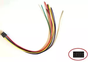 8-Pin Mini Speaker High Level Input Plug Harness Connector Audiofrog A150.4D - Picture 1 of 3