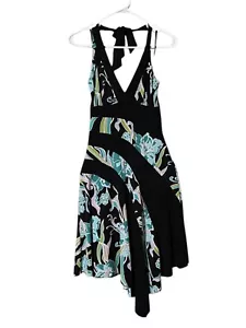 Vintage BYER Babydoll Neckholder Kleid Damen klein asymmetrisch Fee Whimsigoth Y2K - Bild 1 von 20