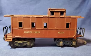 Lionel Model Railroad O-Gauge #6017 Caboose - Foto 1 di 4