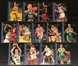 1995 Topps Stadium Club "All Import" 13 carte, Ewing, Olajuwon, Wilkins, Kukoc + - Foto 1 di 5