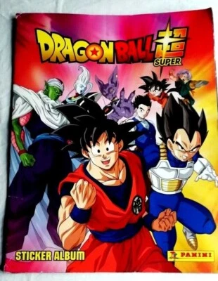 Dragonball Super Sticker Album Panini Incomplete Used - Image 1 of 4
