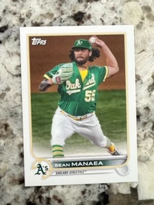 2022 Topps Mini MLB Baseball Card Oakland Athletics Sean Manaea #281 - Bild 1 von 1