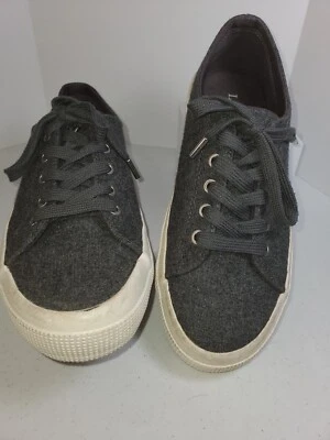 Zapatillas Jolie Lana Franela Ralph Lauren Para Mujer Gris Talla 8B Foto 1 de 4