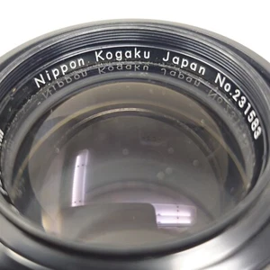 Nippon Kogaku Nikkor-Q Auto 135mm f/2.8 Lens Vintage Japan No. 231583 - Picture 1 of 6