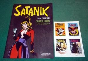 EMPTY SATANIK ALBUM with 4 Figures Attached Sports Journal Editions 2022 - Picture 1 of 4