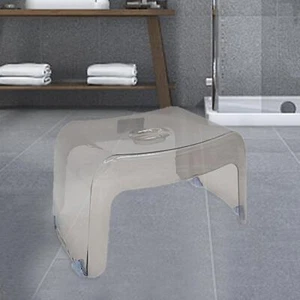 Acrylic Step Stool for Kids Non Slip Stable for Apartment Living Room Adults - Picture 1 of 9
