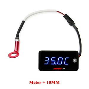 koso 3 in 1 Engine Temp Voltage Time Norxi Automatic brightness waterproof - Picture 1 of 11