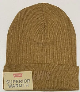 Gorro Levi's Superior Warmth Cuff bronceado para hombre - Imagen 1 de 4