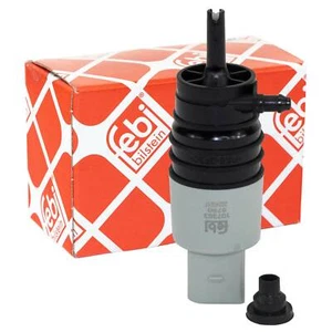 Waschwasserpumpe Scheibenreinigungsanlage Febi 107383 für Mercedes C-Klasse CLS - Bild 1 von 4