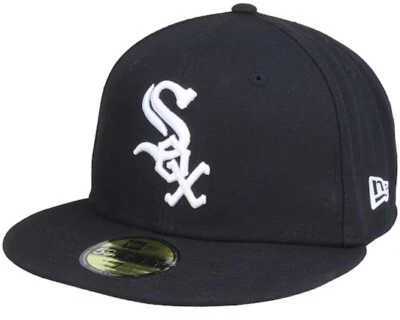 Chicago White Sox New Era Authentic On-Field 59FIFTY Fitted Hat - Black - Image 1 of 4