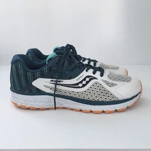 Zapatillas deportivas Saucony para mujer 5,5 Ride 10 Everun gris azulado - Imagen 1 de 9