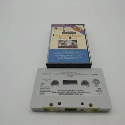 Perahia Beethoven Piano Concerto No. 5 Emperor CASSETTE ALBUM Haitink CBS  - Image 1 of 4