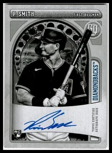 2021 Topps Gypsy Queen Pavin Smith RC AUTO #GQA-PS Black White /50 Diamondbacks - Picture 1 of 2
