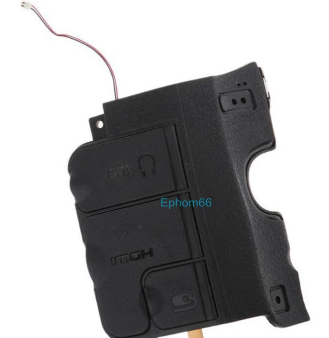 Cap USB MIC Rubber Side Cover Replacement Part For Nikon D600 D610 SLR camera - Image 1 of 1