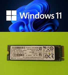 512GB PCIe Gen3 x 4  M.2 2280 SSD with Windows 11 Pro UEFI [ACTIVATED]