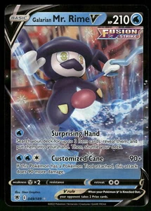 Galarian Mr. Rime V 049/189 SWSH10: Astral Radiance Pokemon - Picture 1 of 2