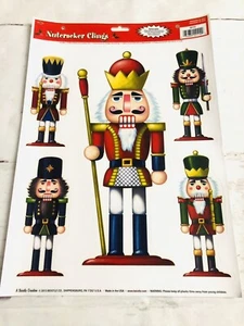 Cascanueces adhesivos para ventana de Navidad - Imagen 1 de 2