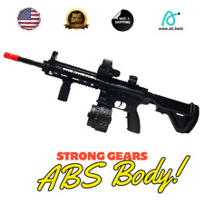 Heavy Duty Gel Blaster M4-HK416D Drum ABS Body W/ LED Scope (Intermediate Level)