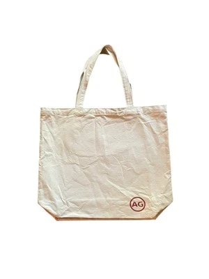 Bolso de Mano AG Adriano Goldschmied Lona Tostada • 17x14.5 • 9” Mango Caída Foto 1 de 4