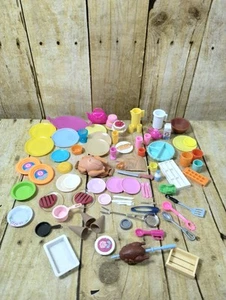 75 platos de cocina de comida Barbie de colección pequeños accesorios - Imagen 1 de 9