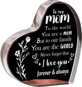 Mom Gifts for Mothers Day, Birthday - To My Acrylic mom gifts 1 - Picture 1 of 7