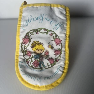 Vintage 1983 Herself The Elf Weihnachten Ofenhandschuh Topfhalter American Greetings - Bild 1 von 11