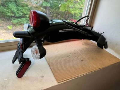 OEM Triumph ST/SPD/SCR 900 Rear Mudguard, Black, T2302372-PG  (WITH GOODIES!) - Image 1 of 4