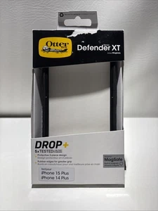 Otterbox Defender XT Case mit MagSafe für Apple iPhone 15 Plus/14 Plus (Schwarz) - Bild 1 von 6