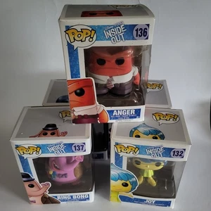 Funko Pop! Disney Inside Out SET 5: Joy Sadness Fear Anger Bing Bong - Bild 1 von 7