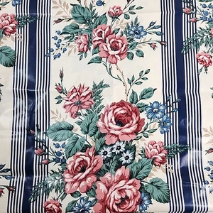 Waverly Mackinac Island Collection Carriage Trade Fabric 2.8yd Cotton Chintz USA - Picture 1 of 11