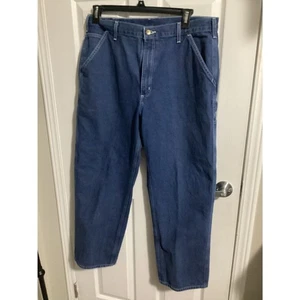 Carhartt Men's Original Fit Work Dungaree Carpenter Jean B13-DST 38x30 - Picture 1 of 4