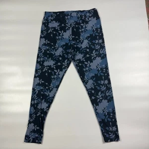 Leggings LulaRoe Niñas 12-18 Coloridos Florales Suaves Elásticos Cintura Alta Pull On - Imagen 1 de 5