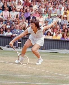 BILLIE JEAN KING Glossy 8x10 Photo U.S. Tennis Legend Print Champion Poster - Picture 1 of 1
