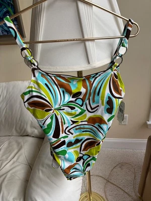 🔥🔥 Leilani Swimsuit Women's Size 6 New Tropical One Piece Bathing Suit ! 🔥🔥 - Image 1 of 4