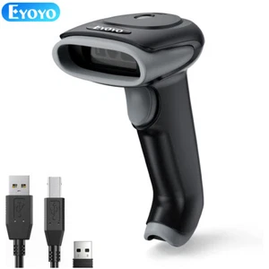 2D QR Code Barcode-Scanner Wireless Automatischer Leser Laptop Tablet Computer - Bild 1 von 9