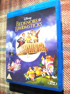 DISNEY'S BEDKNOBS AND BROOMSTICKS BLU RAY MINT DISC FREE P&P - Picture 1 of 3