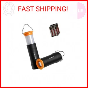 EverBrite 2-in-1 Mini Lanterns and Flashlights with 3 Modes, 2 Pack Portable Out - Picture 1 of 2