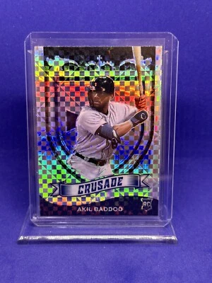 2021 Panini Chronicles Crusade 14 Akil Baddoo Silver Mosaic  - Image 1 of 2